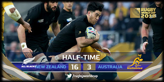 New Zealand v Australia RWC Final 2015